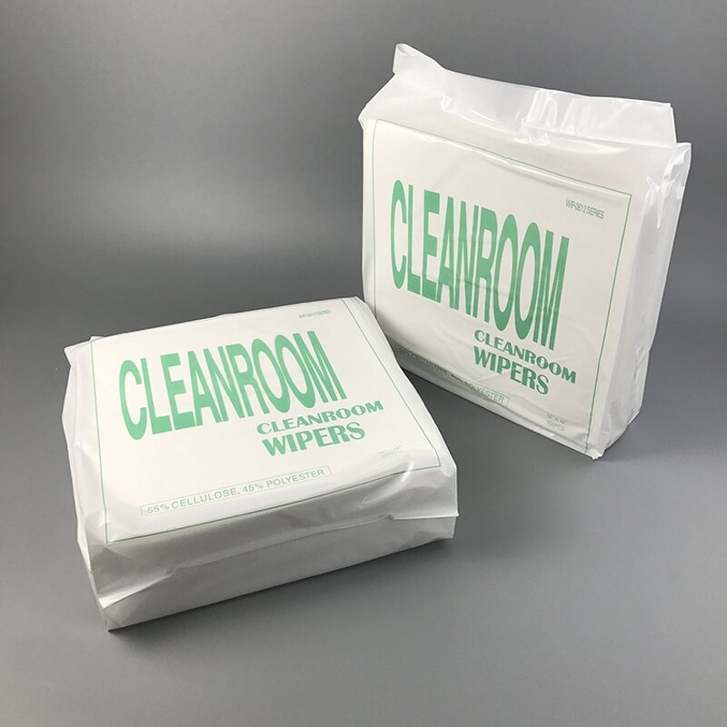 Cleanroom Wiper Cloth Manufacturer - 12inch Polycellulose Non-Woven