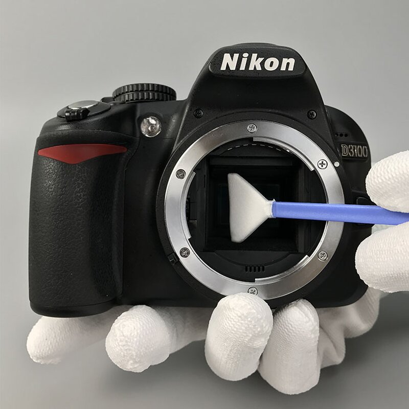 Camera Sensor Swab Supplier - High Quality Microfiber Blue