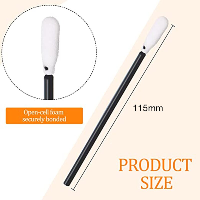 Clean Room Foam Swabs Manufacturer - JEJOR High Density 100pcs