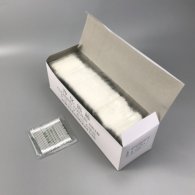 Cleanroom Cotton Swab Supplier - 25pcs BB-003 Double Pointed