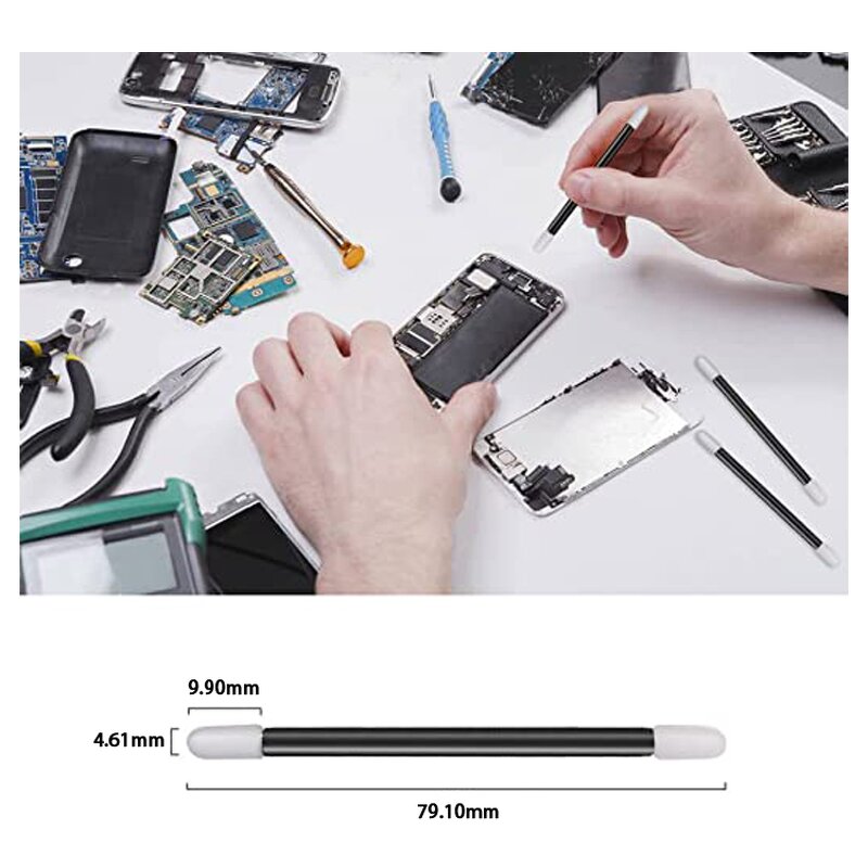 Double Side Foam Swab Supplier - Disposable Dust Free Cleanroom