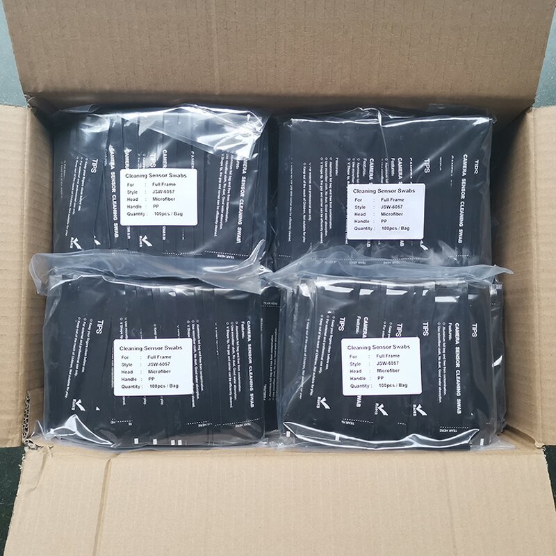 CCD CMOS Sensor Swab Manufacturer - 24mm Microfiber Tip Cleanroom