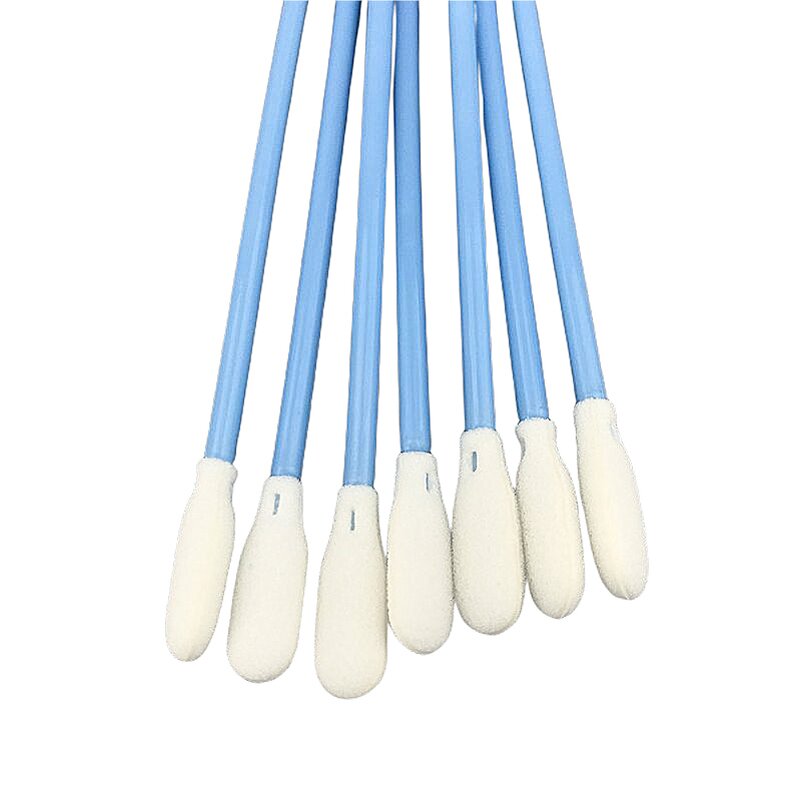 Cleanroom Foam Tipped Swab Manufacturer - 100pcs 6inch Handle