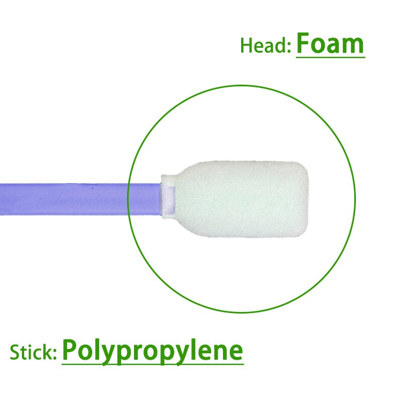 Cleanroom Foam Swab Supplier - High Ink Absorbency 50pcs
