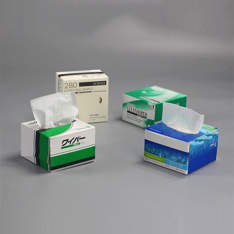 Optical Fiber Lens Wipes Manufacturer - 280pcs Biodegradable