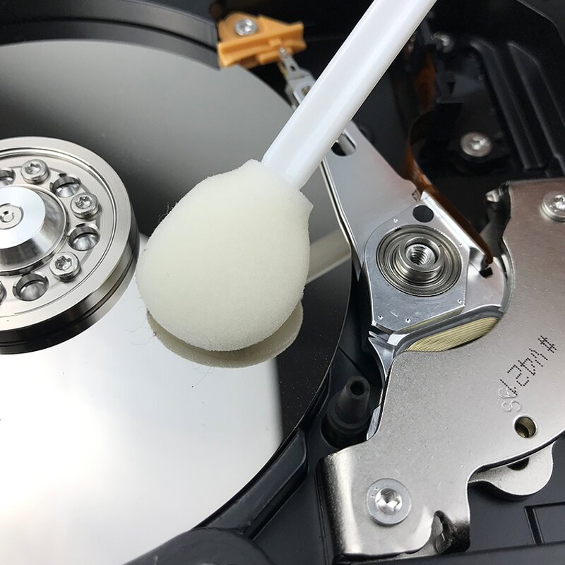 Printhead Cleaning Swab Supplier - 50pcs Lint Free Round