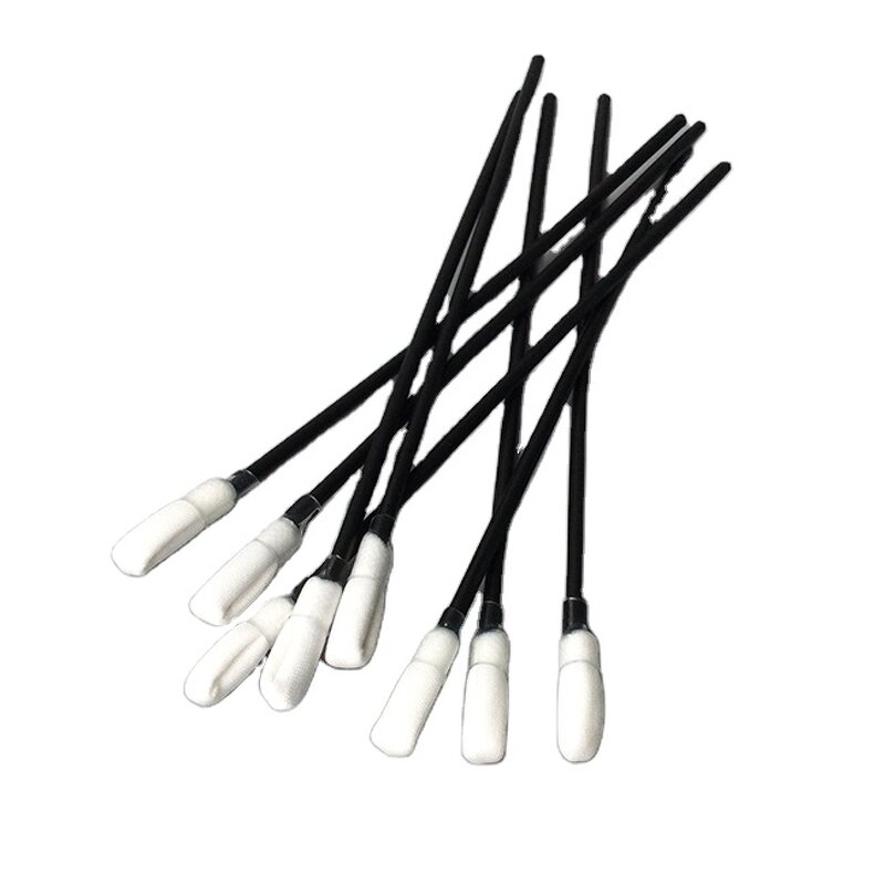 Industrial Swabs Manufacturer - Cleanroom Black Handle Lint Free