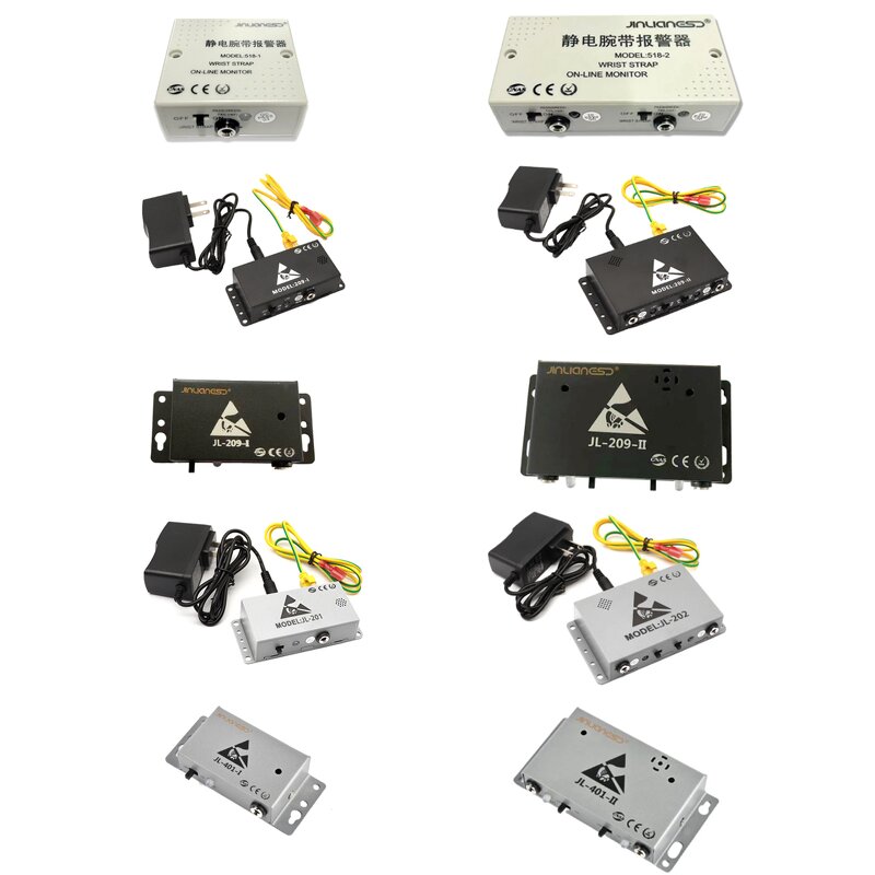 ESD Wrist Strap Supplier - JEJOR 518-2 Auto-alarm Tester