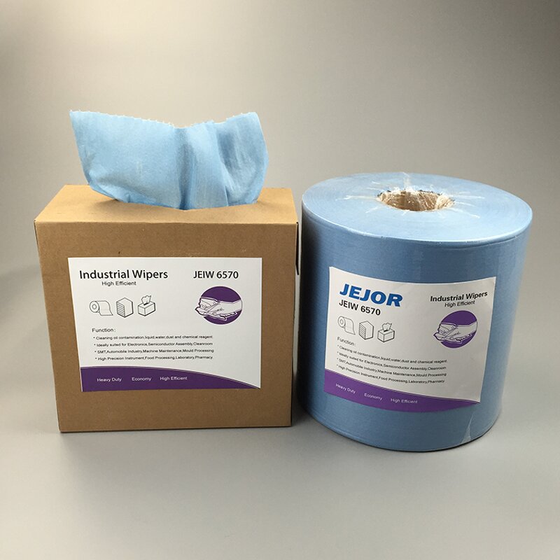 Cleanroom Wiping Paper Jumbo Rolls Supplier - 25x37cm 500 Sheets