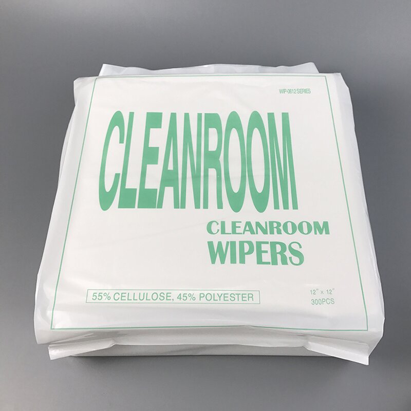 Cleanroom Wiper Cloth Manufacturer - 12inch Polycellulose Non-Woven