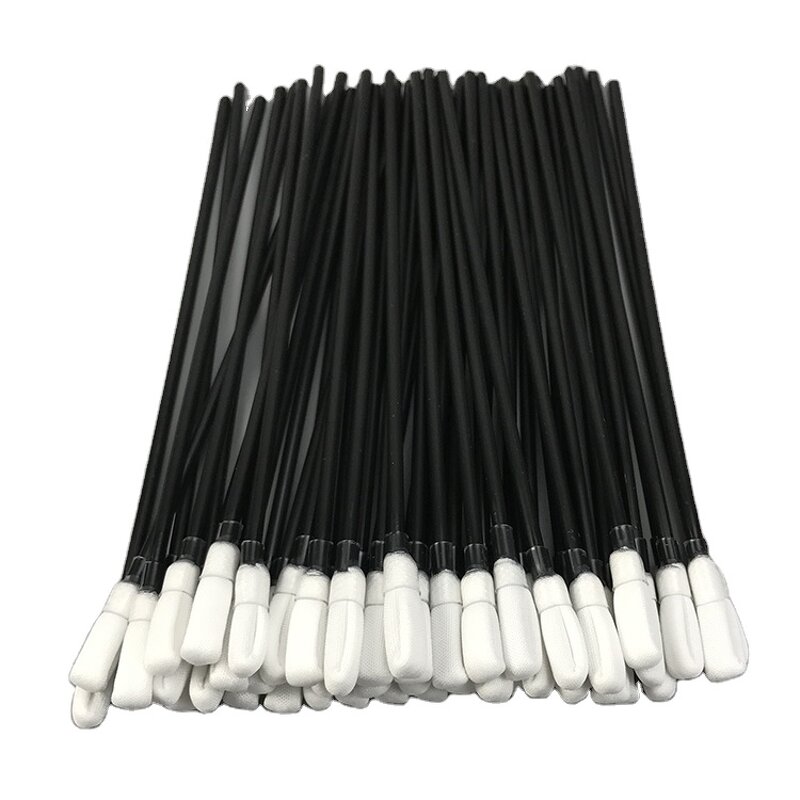 Industrial Swabs Manufacturer - Cleanroom Black Handle Lint Free