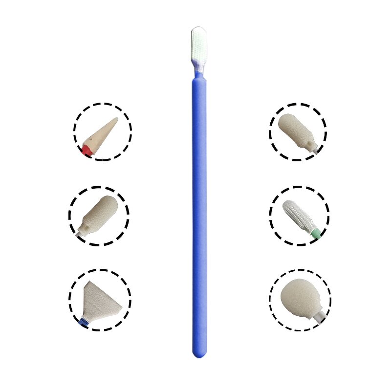 Cleanroom Polyester Swab Manufacturer - 100pcs Disposable OEM
