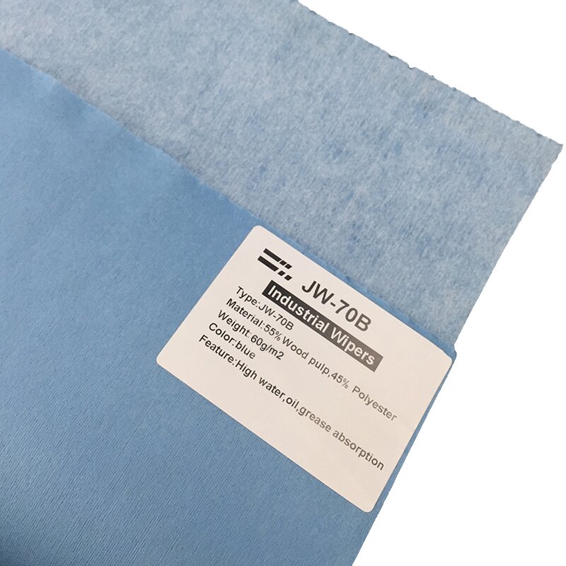 Cleanroom Paper Wipe Supplier - Industrial Blue Disposable