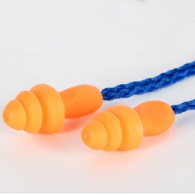 Earplug Lanyard Manufacturer - Soft Silicone Connector Cord