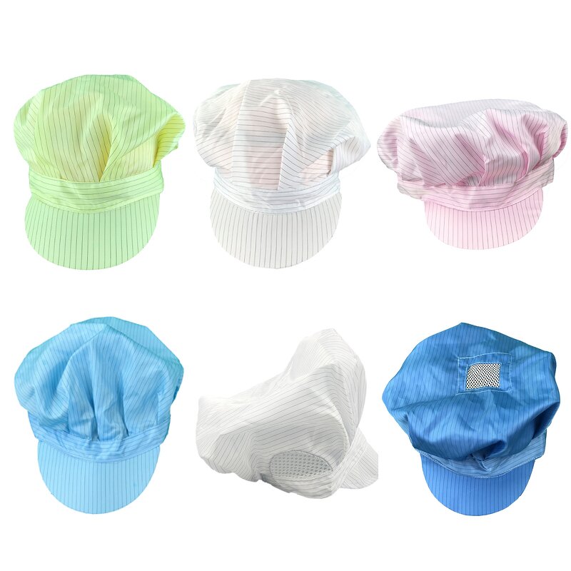 ESD Cleanroom Caps Supplier - Unisex Dust Free Workshop