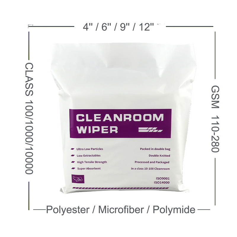 Microfiber Cleanroom Wiper Manufacturer - JUJIE Lint Free