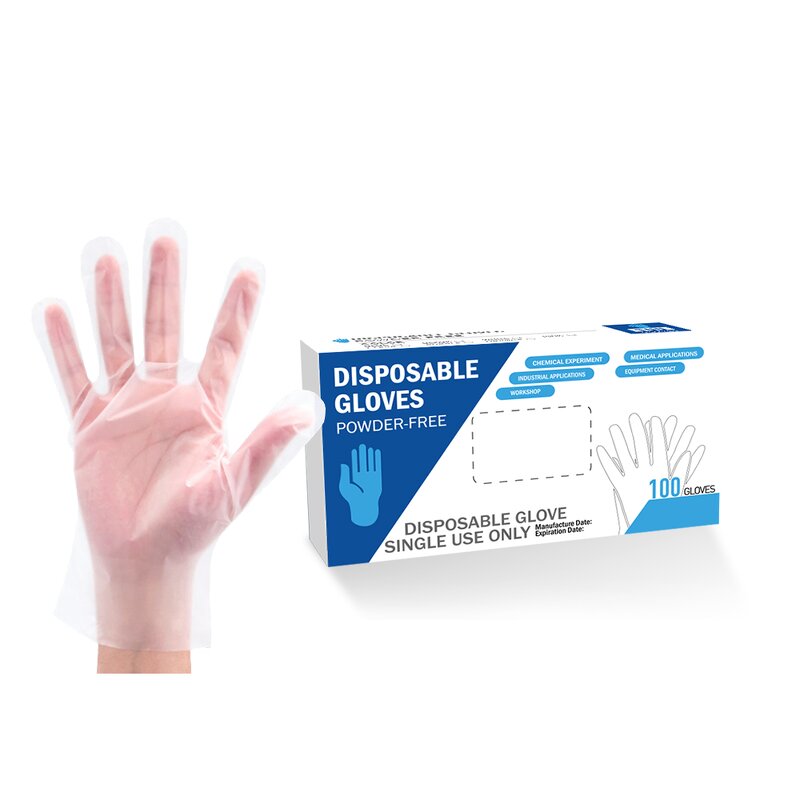 Food Handling TPE Gloves Manufacturer - Powder Free Transparent