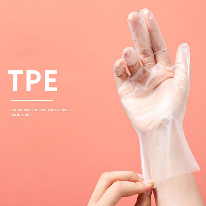 Disposable PE Gloves Supplier - 100pcs for Restaurant and Home