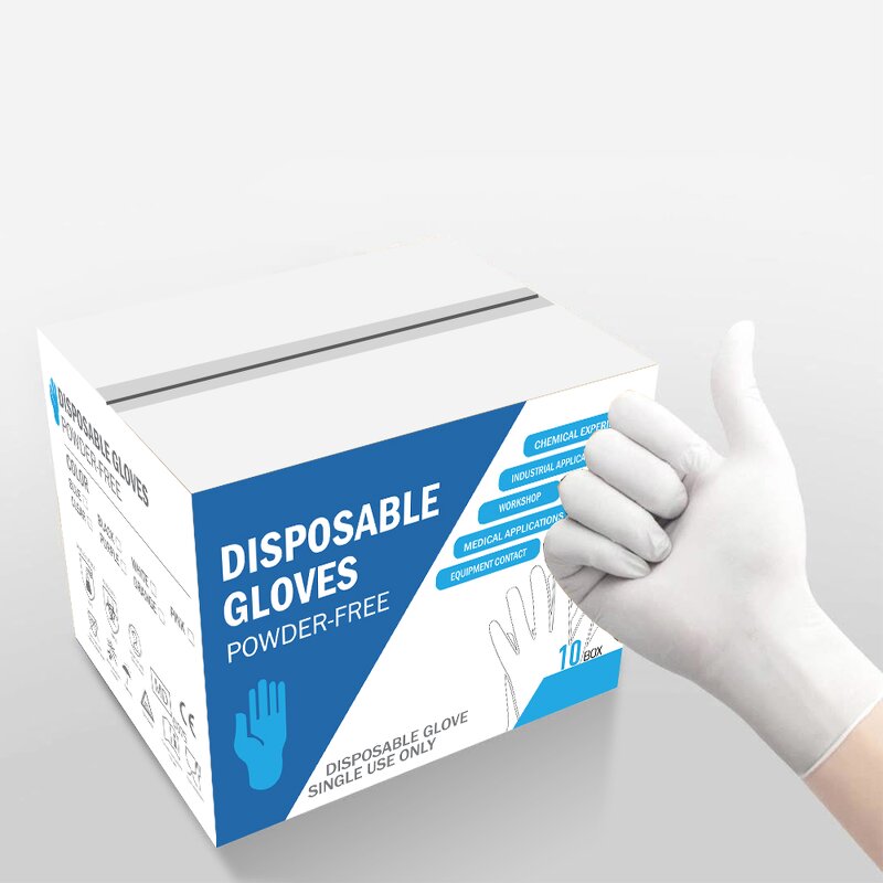 Disposable Nitrile Gloves Manufacturer - Powder Free Tattoo Black