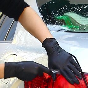 Nitrile Coated Glove Supplier - Coated Blue Disposable Powder Free