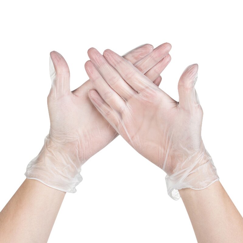 Examination PVC Gloves Manufacturer - Medium Large Clear for Food