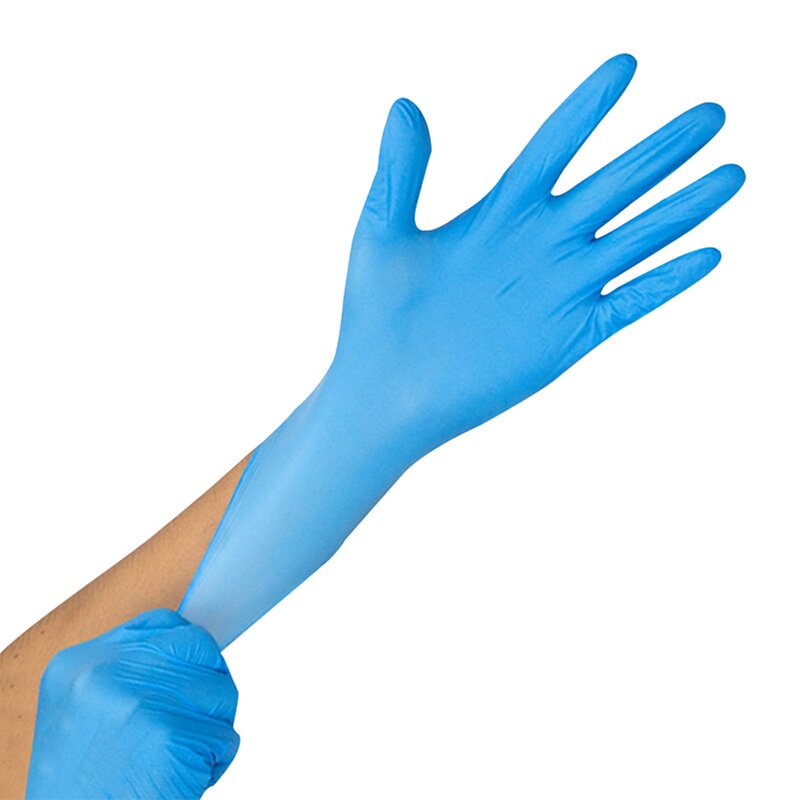 Disposable Latex Gloves Manufacturer - Black and Pink Waterproof