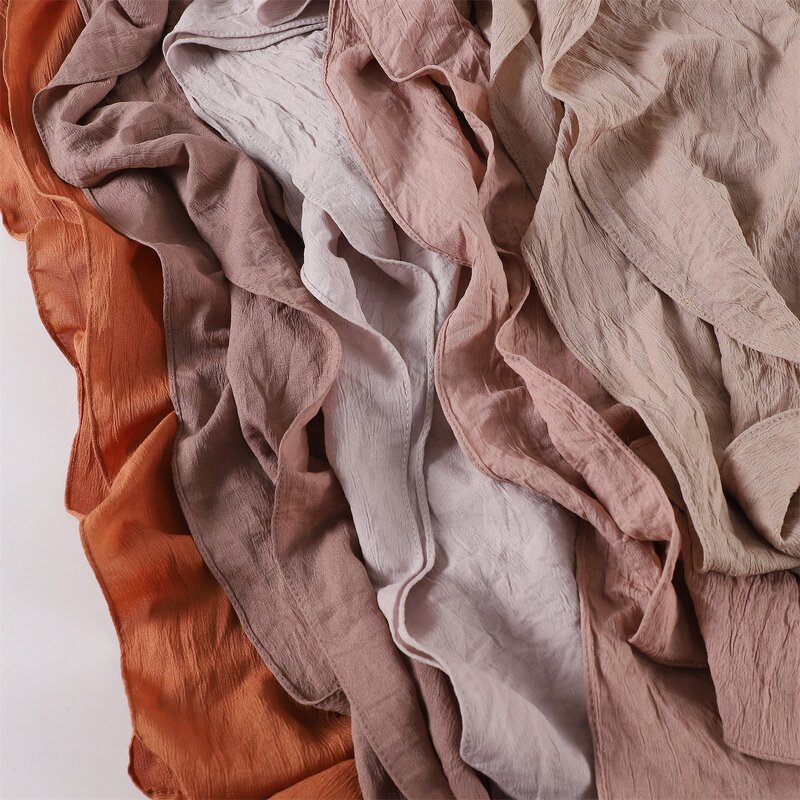 Hijabs Manufacturer - HZW-25099 Crepe for Muslim Women