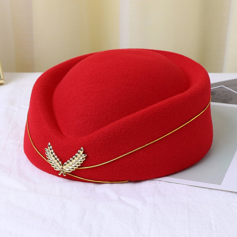 Flight Attendant Hat Manufacturer - HZM-60859 Stewardess Beret