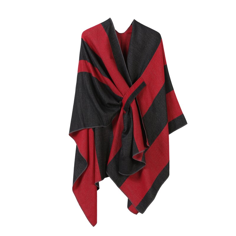 Poncho Manufacturer - HZW-25061 Wholesale Plus Size Women's