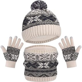 Kids Winter Set Manufacturer - HZM60627 Hat Gloves Scarf Set