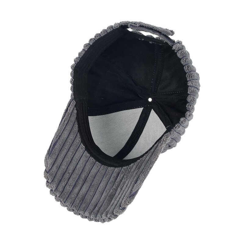 Corduroy Baseball Cap Supplier - HZM-23438 Unisex Keep Warm