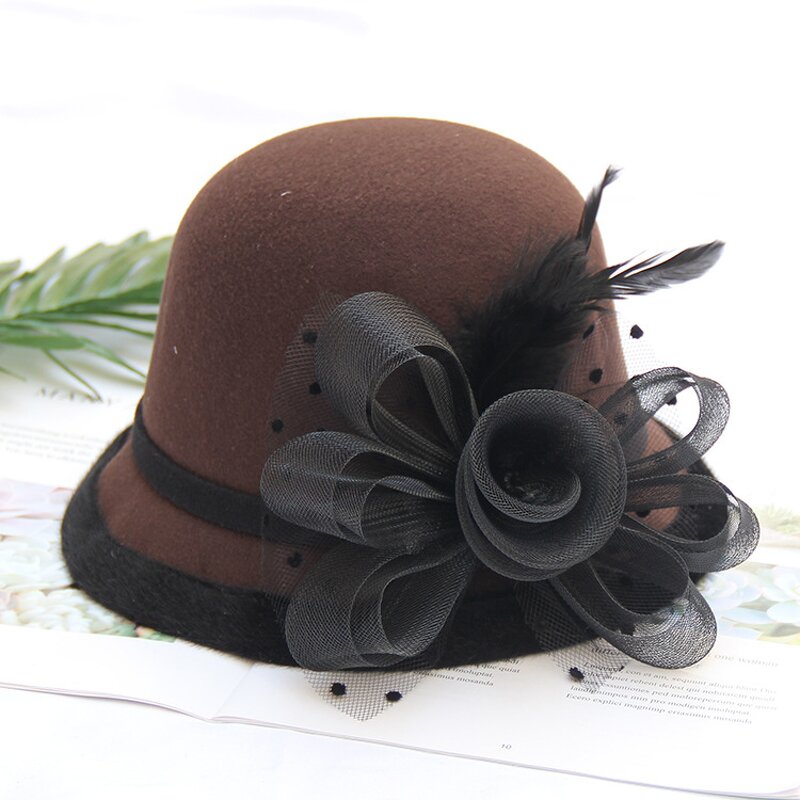 Cloche Hat Supplier - HZM-60893 Women's 1920s Winter