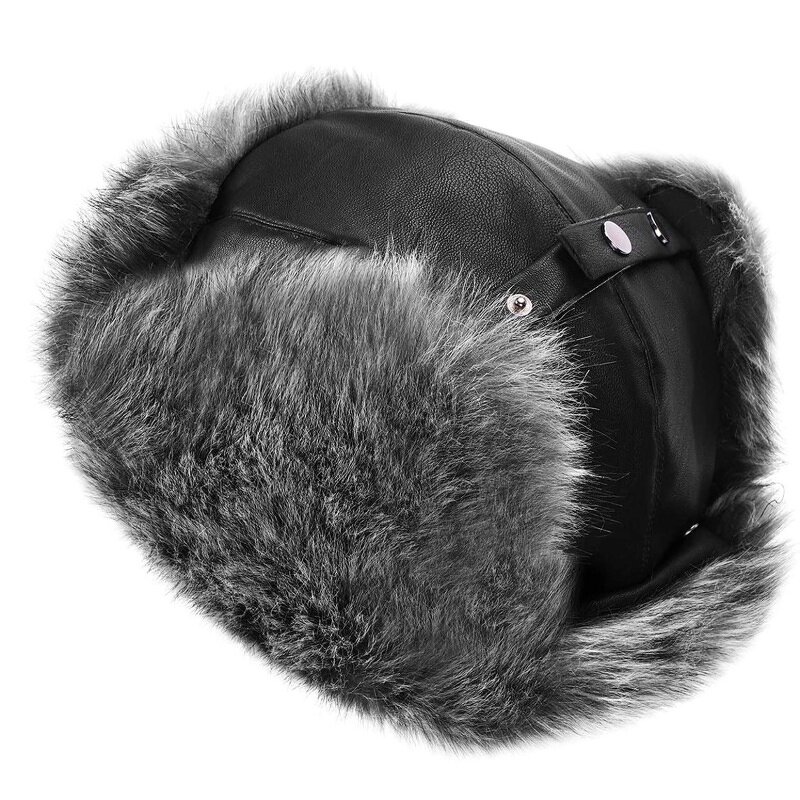 Faux Fur Trapper Hat Supplier - HZM-18268 Men Winter Hunting