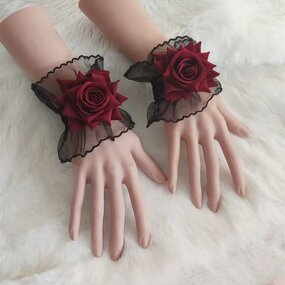 Flower Bracelet Supplier - HZS-25051 Lace Wrist Hand Sleeve