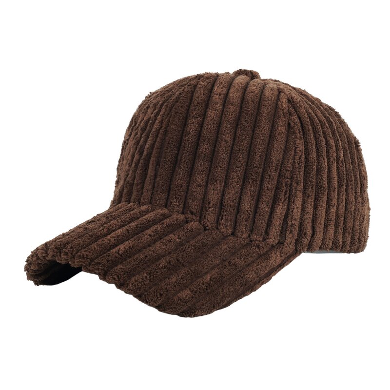 Corduroy Baseball Cap Supplier - HZM-23438 Unisex Keep Warm
