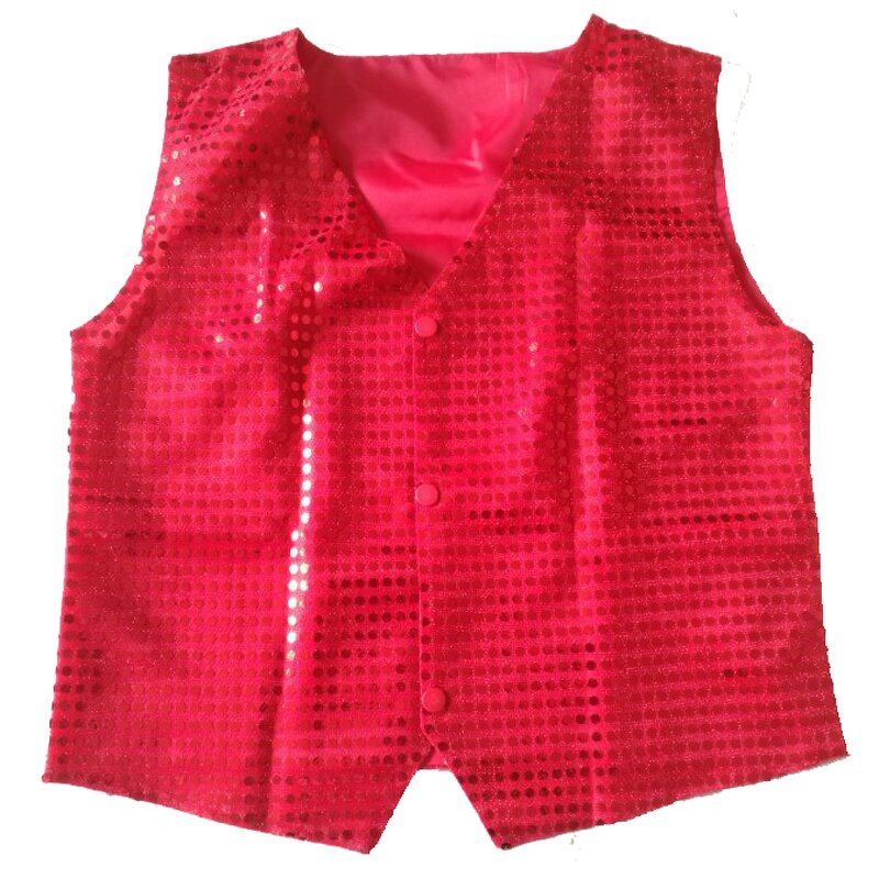 Sequin Vest Manufacturer - HZO-25064 Shiny Dance for Kid