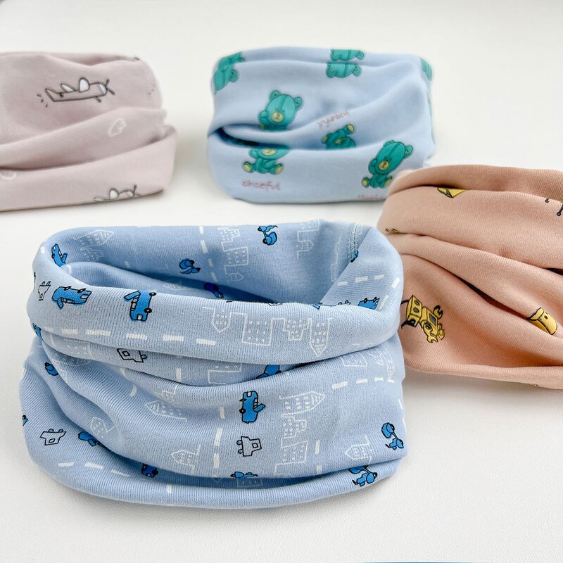 Toddler Scarf Supplier - HZM-60735 Winter Baby Boys Cotton