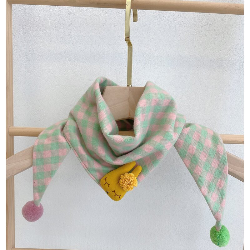 Children's Scarf Supplier - HZW-10006 Autumn Winter Cute