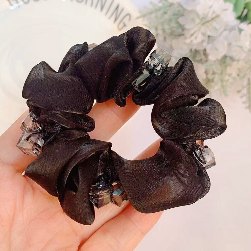 Scrunchies Supplier - HZO-25132 Fashionable Diamond Circle