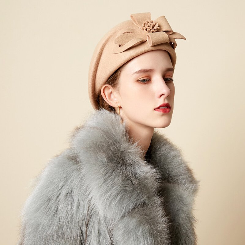 Fascinator Hat Supplier - HZM-24310 Hot Sell Lady Pillbox