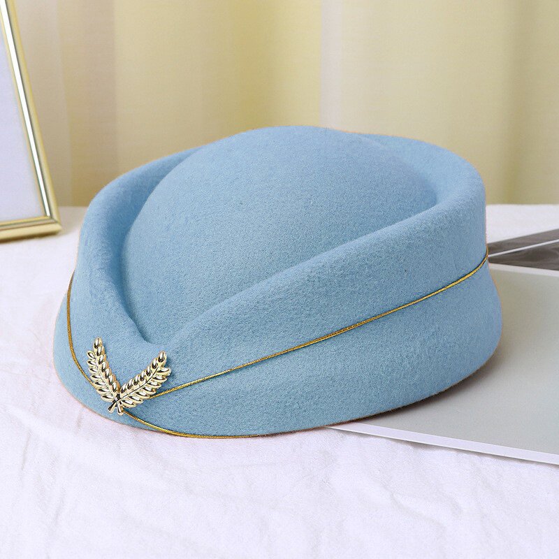 Flight Attendant Hat Manufacturer - HZM-60859 Stewardess Beret