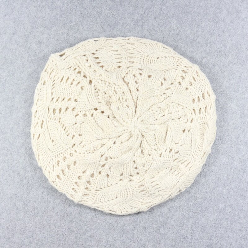 Wool Felt Beret Supplier - HZM-16276 New Fashion Winter Solid