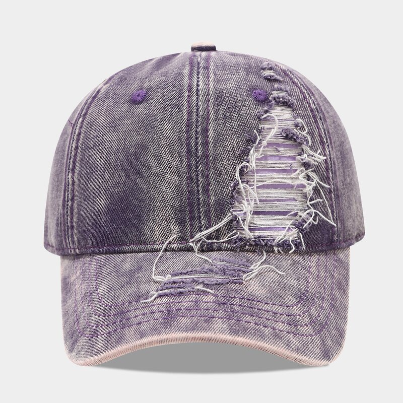 Baseball Cap Manufacturer - HZM-61209 Distressed Basketball