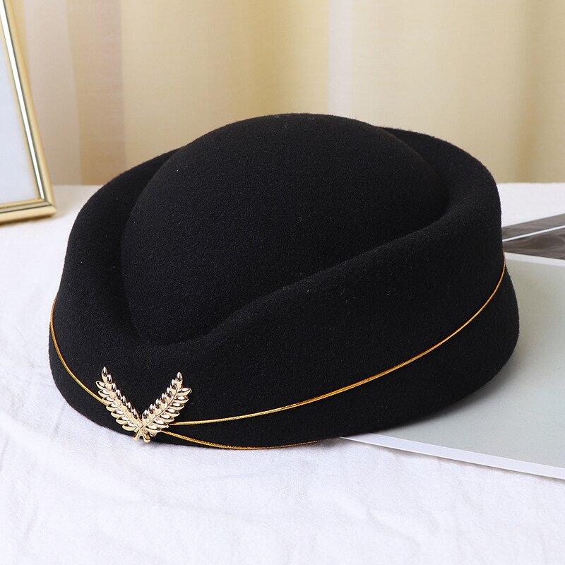 Flight Attendant Hat Manufacturer - HZM-60859 Stewardess Beret