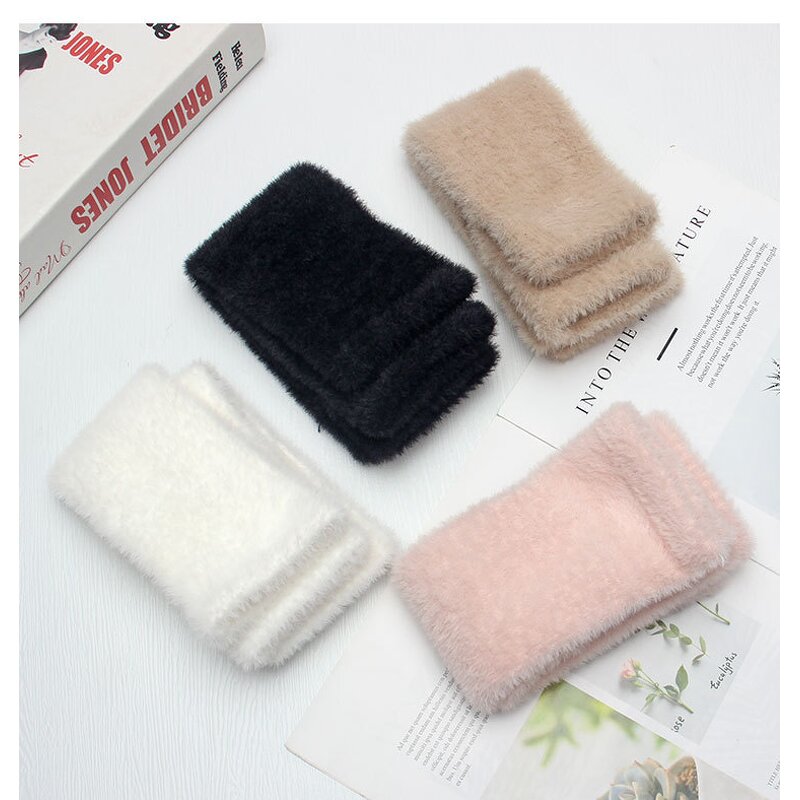 Fur Gloves Manufacturer - HZS-25048 Winter Fashionable Long