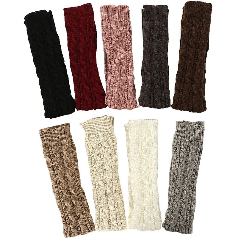 Arm Warmers Manufacturer - HZS-25054 Women's Acrylic Knit