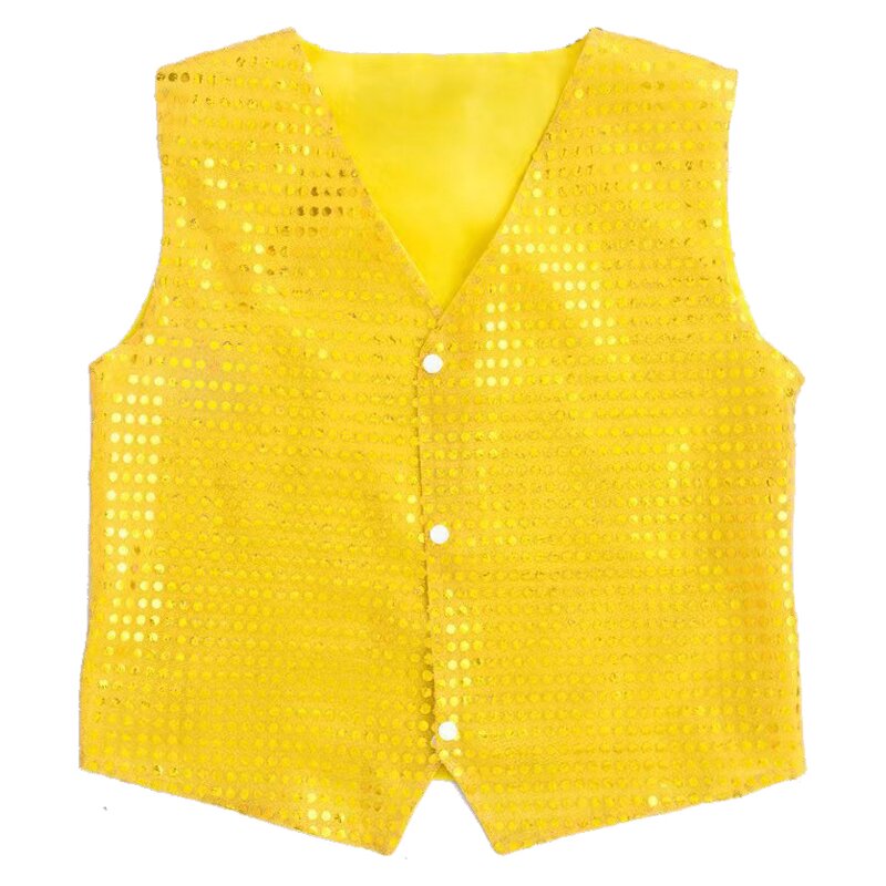 Sequin Vest Manufacturer - HZO-25064 Shiny Dance for Kid