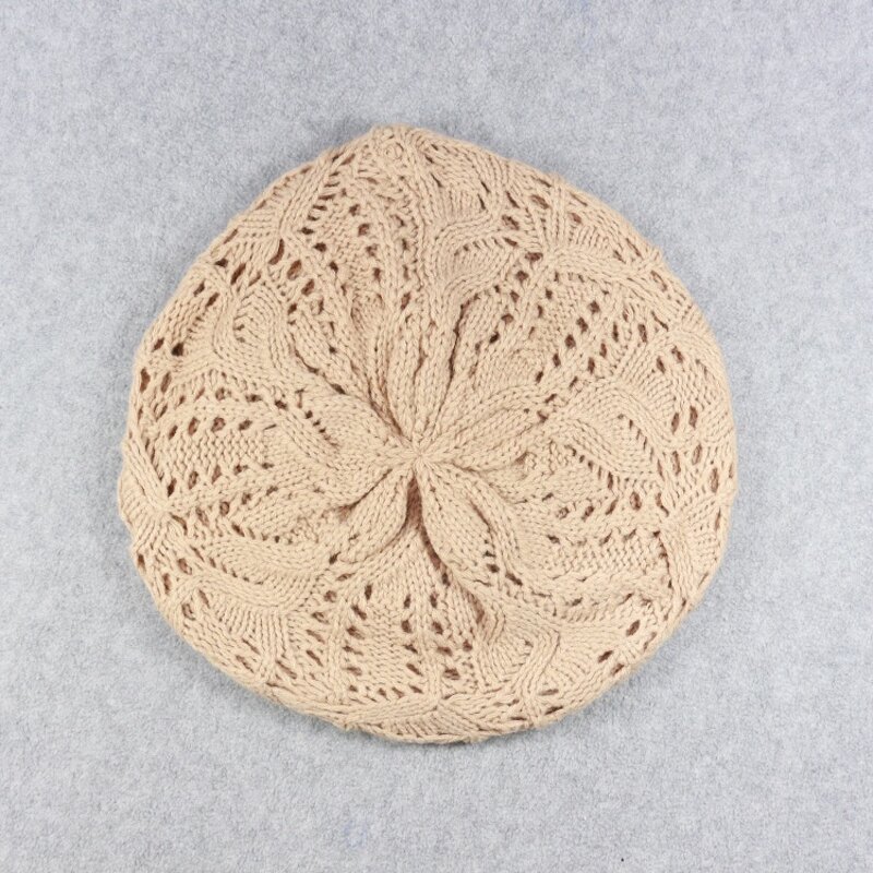 Wool Felt Beret Supplier - HZM-16276 New Fashion Winter Solid