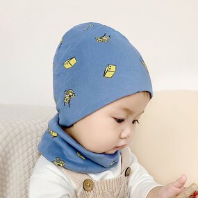 Toddler Scarf Supplier - HZM-60735 Winter Baby Boys Cotton