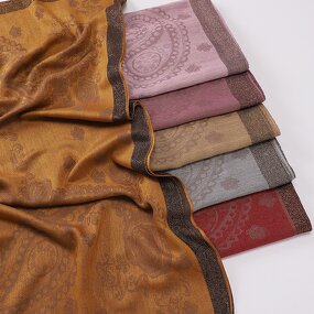 Square Scarf Supplier - HZW-25100 Custom Digital Printing